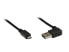 Фото #2 товара Good Connections USB 2.0 A/micro B - 3m - 3 m - USB A - Micro-USB B - USB 2.0 - Male/Male - Black