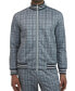 Фото #1 товара Men's Glen Plaid Track Jacket