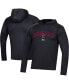 ფოტო #1 პროდუქტის Men's Black Texas Tech Red Raiders 2023 Sideline Tech Hooded Raglan Long Sleeve T-shirt