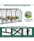 Фото #8 товара 47.5 x 21.5 x 24 Inch Mini Greenhouse with Roll-up Zipper Door