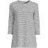 ფოტო #5 პროდუქტის Women's 3/4 Sleeve Slub Jersey Swing Tunic