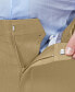 Men's Premium Comfort Stretch Classic-Fit Solid Flat Front Dress Pants