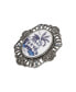 ფოტო #1 პროდუქტის Porcelain Oval Blue Willow Pin