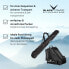 Фото #5 товара Black Crevice Ski Bag Set, Black, 43 x 27 x 5 cm, 50 Litre, BCR083720