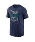 Men's Navy Seattle Mariners Rally Rule T-shirt