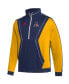 ფოტო #2 პროდუქტის Men's Blue Colorado Rockies Team Classics Half-Zip Jacket