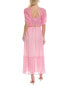 Фото #2 товара Saltwater Luxe Smocked Midi Dress Women's