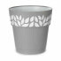 Self-watering flowerpot Stefanplast Cloe Grey Plastic 25 x 25 x 25 cm (6 Units)