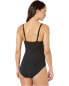 Tommy Bahama 293660 Pearl One-Piece Swimsuit in Black Size 8