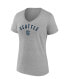 ფოტო #5 პროდუქტის Women's Deep Sea Blue, Gray Seattle Kraken Parent 2-Pack V-Neck T-shirt Set