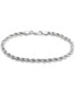 Rope Bracelet in Sterling Silver, Created for Macy's