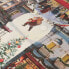 Stain-proof resined tablecloth Belum Christmas City 250 x 140 cm
