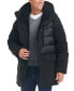 ფოტო #1 პროდუქტის Men's Quilted Hooded Puffer Parka