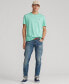 Фото #4 товара Men's Custom Slim Fit Soft Cotton T-Shirt