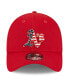 Men's Red Oakland Athletics 2023 Fourth of July 39THIRTY Flex Fit Hat Красный, S/M - фото #4