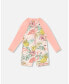 ფოტო #2 პროდუქტის Baby Girl One Piece Long Sleeve Rash guard Printed Flamingo - Infant