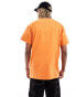 G-star essential loose fit t-shirt in orange Оранжевый, L - фото #2