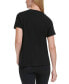 Фото #2 товара Women's Cotton Holographic Logo Short-Sleeve T-Shirt