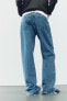 Z1975 MID-WAIST STRAIGHT CUT OUT JEANS