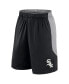 Men's Black/Gray Chicago White Sox Go Hard Shorts Черный, 5XL - фото #3