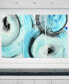 Фото #5 товара Набор картин без рамки из закаленного стекла "Каскад IV Abc" Empire Art Direct, 72" x 36" x 0.2", комплект из 3 шт.