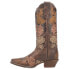 Фото #3 товара Laredo Sylvan Snip Toe Cowboy Womens Brown Casual Boots 54271-200