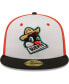 Фото #3 товара Men's White, Black Pajaritos de Norfolk Copa De La Diversion 59FIFTY Fitted Hat