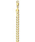 ფოტო #2 პროდუქტის Curb Chain 22" Necklace (5-3/4mm) in Solid 14k Gold