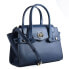 Фото #3 товара Женская сумка Michael Kors Carmen Синяя 27,5 x 19 x 12 см