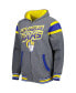 ფოტო #2 პროდუქტის Men's Royal, Gray Los Angeles Rams Extreme Full Back Reversible Hoodie Full-Zip Jacket