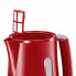 Фото #13 товара Чайник BOSCH TWK3A014 Красный да Нержавеющая сталь Пластик Пластик/Нержавеющая сталь 2400 W 1,7 L