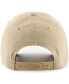 Men's Khaki, Charcoal New Orleans Saints Ashford Clean Up Adjustable Hat