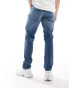 Фото #5 товара ASOS DESIGN slim jeans in mid blue