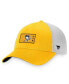 Men's Gold, White Pittsburgh Penguins Authentic Pro Trucker Snapback Hat