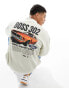 Фото #1 товара Cotton On washed white relaxed sweatshirt with Ford Mustang graphic