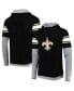 Men's Black New Orleans Saints Long Sleeve Hoodie T-shirt Черный, XL - фото #1