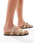 Фото #4 товара ASOS DESIGN Field mule flat sandals in beige