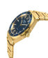 ფოტო #2 პროდუქტის Men's High Line Gold-Tone Stainless Steel Watch 43mm