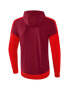 Спортивная куртка с капюшоном Erima Squad Training Jacket Bordeaux/Red, 140 - фото #2