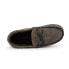 Фото #5 товара Tempur-Pedic Therman Moccasin Mens Grey Casual Slippers TP6073-005