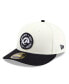 Фото #1 товара Men's Cream, Black Los Angeles Rams 2022 Inspire Change 59Fifty Low Profile Fitted Hat