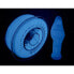 Фото #3 товара Filament Devil Design PLA 1,75mm 1kg - Glow In The Dark Blue