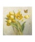 Фото #1 товара Danhui Nai Yellow French Tulips Canvas Art - 15.5" x 21"