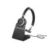 Jabra Evolve 65 SE - MS Mono with Charging Stand - Wired & Wireless - Calls/Music - 20 - 20000 Hz - 282.1 g - Headset - Black