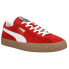 Фото #2 товара Puma Muenster Og Lace Up Mens Red Sneakers Casual Shoes 384218-02