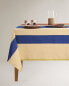 Фото #1 товара Striped cotton tablecloth x collagerie