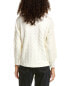 70/21 Cable Knit Sweater Women's White Os