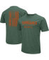 Фото #2 товара Men's Green Miami Hurricanes OHT Military-Inspired Appreciation Flag 2.0 T-shirt