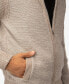 Фото #6 товара Men's Full-Zip High Neck Sweater Jacket
