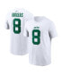 Фото #2 товара Men's Aaron Rodgers White New York Jets Legacy Player Name and Number T-shirt